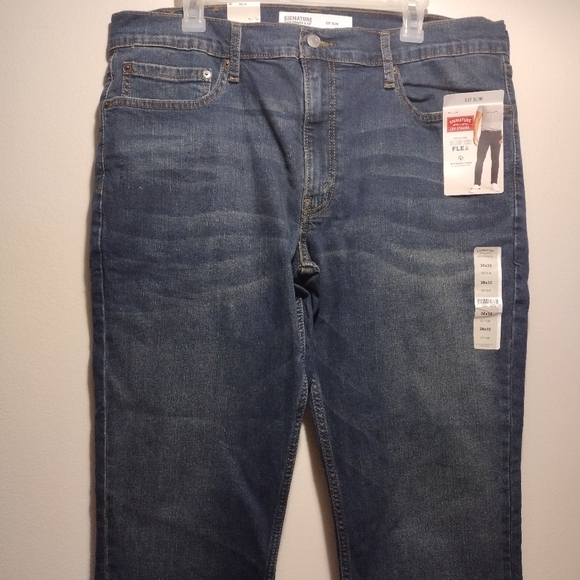 Levi Strauss Signature Super Flex Slim Fit Jeans - Picture 13 of 13